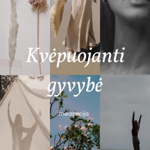 Meditacija – kvėpuojanti gyvybė kūne